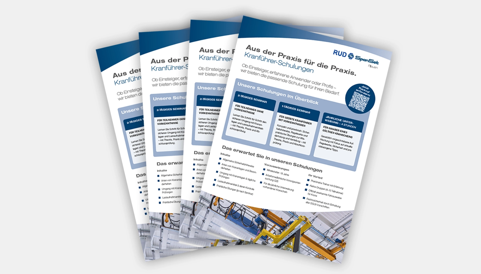 TUL-Tec Kranführer-Schulungen Flyer